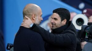 pep vs arteta