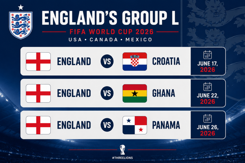 England World Cup Squad